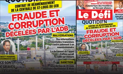 Voici la Une du Defi Quotidien de ce mardi 09 juin 2020