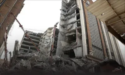 Nouvel effondrement d'immeuble en Iran, deux morts