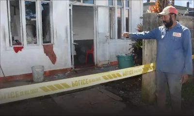 Il meurt carbonisé dans sa maison - Ses derniers mots: « Sap mwa, sap mwa »