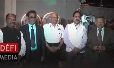 Un navire de la marine indienne en visite chez nous