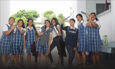 Le collège de Lorette de Rose-Hill crée un appareil pour désinfecter les serviettes