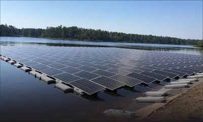 Production d’énergie : des panneaux solaires flottants pour Tamarind Falls