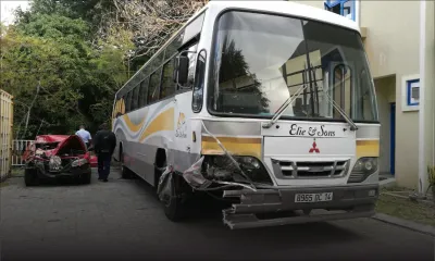 Accident entre un autobus et une voiture : un mort et trois blessés dans une collision à La Preneuse