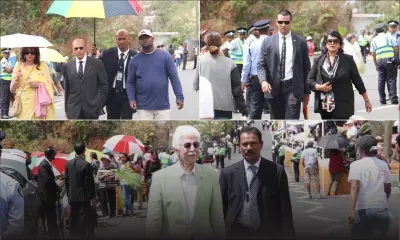 Messe papale : Navin Ramgoolam, Ameenah Gurib-Fakim et Paul Bérenger présents