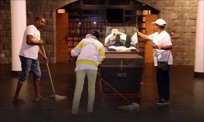 Visite Papale - Derniers ajustements : tout est fin prêt