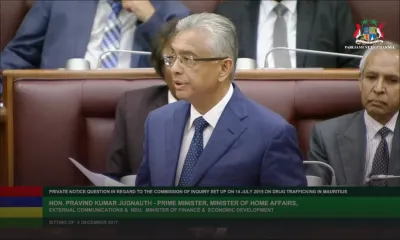 Commission d’enquete sur la drogue - Pravind Jugnauth : «La Commission n'a pas été payée»
