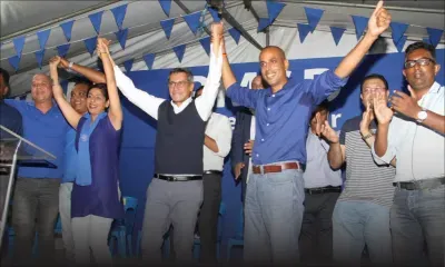 Xavier-Luc Duval à Belle-Rose : «La commission d’enquête sur la drogue devrait soumettre un rapport chaque trois mois»