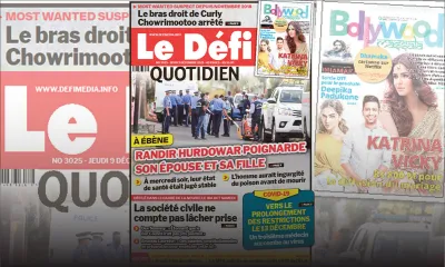 Voici la une du Défi Quotidien de ce jeudi 9 decembre 2021