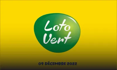 Loto Vert : tirage de ce vendredi 09 Décembre 2022
