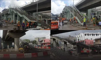 [En images] «Soft launch» du Metro Express : Dernières retouches avant l’inauguration officielle cet après-midi