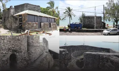 Trou-d’Eau-Douce : dans les ruines du four à chaux