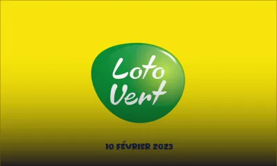 Loto Vert : tirage de ce vendredi 10 Février 2023