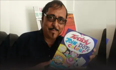 Livre pré-scolaire : Nazal Rosunally lance ‘Teddy’, l’as des pointillés et coloriages