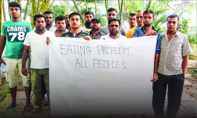 Ils se disent sans le sou et sans nourriture : 14 Bangladais crient à «l’injustice»