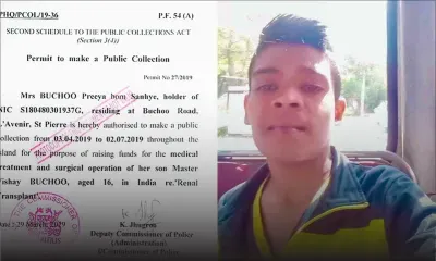 Atteint d’insuffisance rénale : Vishay, 16 ans, a besoin d’argent pour se faire opérer en Inde