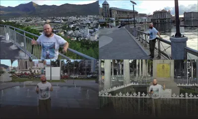 Tony Giles : a blind world traveller visits Mauritius