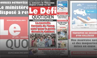 Voici la Une du Défi Quotidien de ce Vendredi 10 mai 2019