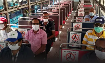 Dans les transports en commun : port du masque obligatoire pour les  passagers 