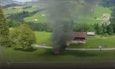 Richard Hammond héliporté après un accident lors d’une course automobile