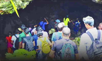 Randonnée : à la découverte des caves de Roches-Noires