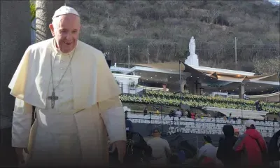 À Marie Reine De La Paix - Ambiance : viva il papa !