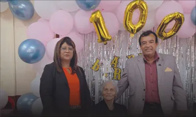 Maud Laiza Lefebre fête ses 100 ans