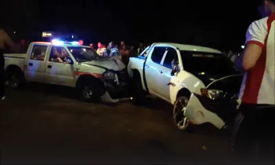À St-Pierre : un 4x4 percute un véhicule de la police et poursuit son chemin 