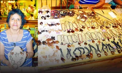 Govindasamy Jeeva transforme la noix de coco en objets précieux