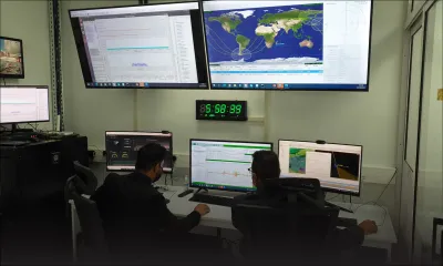 Espace : à la découverte de la station de contrôle du nano-satellite MIR-SAT1