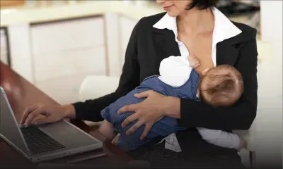 L’allaitement du bébé autorisé sur le lieu de travail