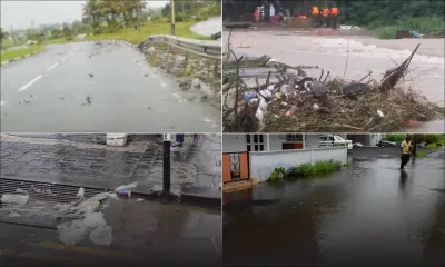 Pluviométrie : 134 mm de pluie en 3 heures à Plaisance