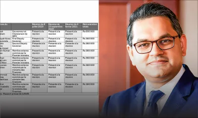 Comité de politique monétaire : le gouverneur Seegolam perçoit Rs 200 000 par réunion