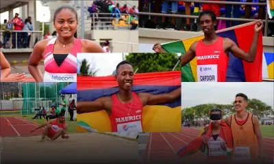 1ère journée d’athlétisme : Maurice  fait une razzia 