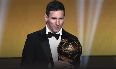 Lionel Messi remporte un 5e Ballon d'Or