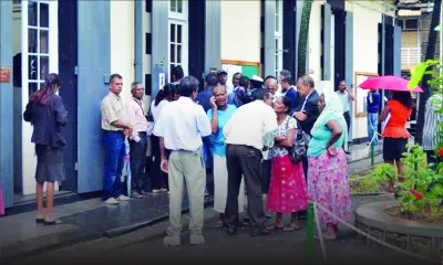 En raison du mauvais temps: deux heures de travaux pour les tribunaux