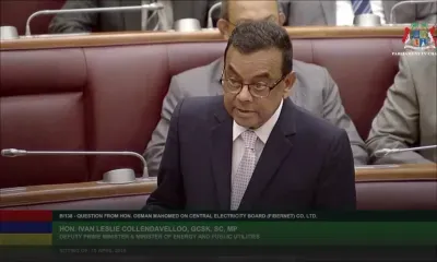 CEB FiberNET : Collendavelloo «confus » sur les appels d’offres