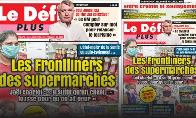 Voici la Une du Défi Plus de ce samedi 11 avril 2020