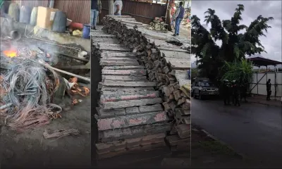 Dans une fonderie à La Tour Koenig : 22 tonnes de cuivre valant Rs 18 millions saisies par la SST 