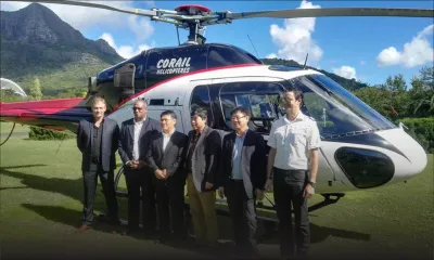 Corail Hélicoptères débute ses opérations à Maurice  