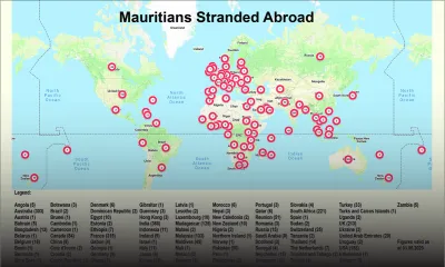 Covid-19 : voici la liste des pays où des Mauriciens sont toujours bloqués