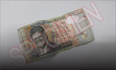 Alerte aux fausses coupures de Rs 1000