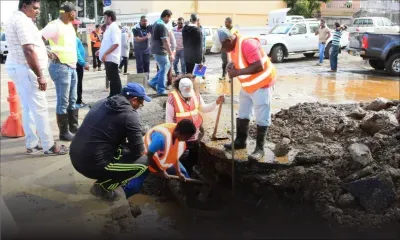 Tuyau CWA endommagé à la rue Vandermeersch : cinq familles toujours pas approvisionnées en eau