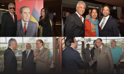 [En images] Cérémonie commémorative pour honorer la mémoire de Sir Satcam Boolell