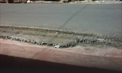 À Petite-Rivière : le bitume enlevé n’a toujours pas été replacé