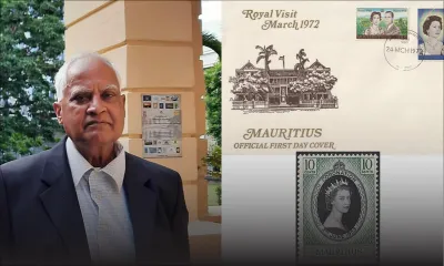 Soorooj Ramdewor, philatéliste : «Le premier timbre à l’effigie de la reine était un timbre de 10 sous»
