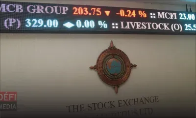 Marché des valeurs : la Bourse de Maurice voit rouge