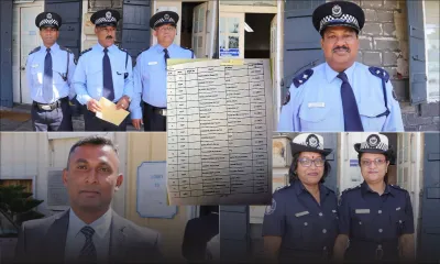 Force policière : découvrez la liste des 156 policiers promus