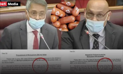 PNQ - Molnupiravir : différence de Rs 70 millions entre deux contrats