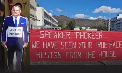 Ils marchent pour réclamer la démission de Sooroojdev Phokeer