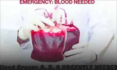 Blood Donors Association : an urgent call for blood donation 